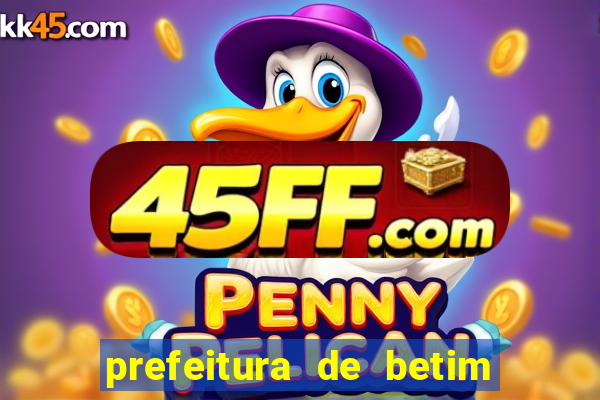 prefeitura de betim contracheque online